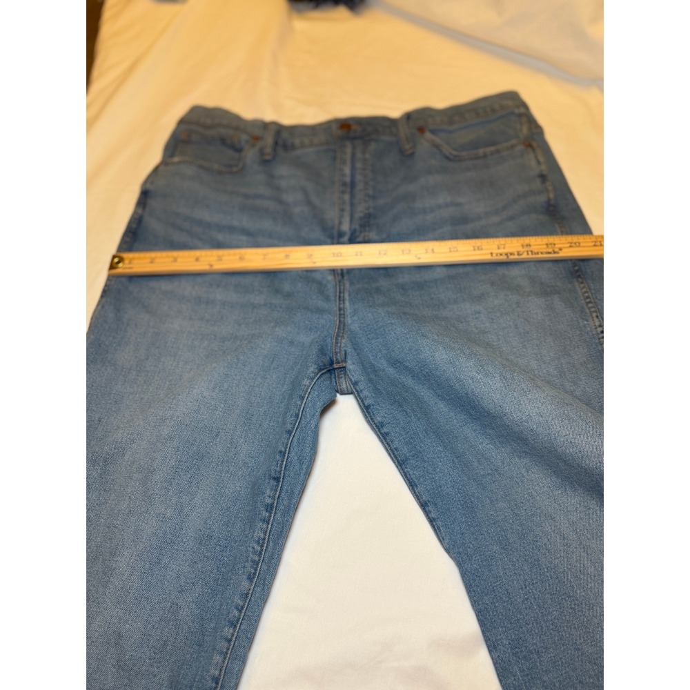 Madewell 11 High-Rise Flare Jeans Blue Denim Size 33 Womens - Picture 10 of 11